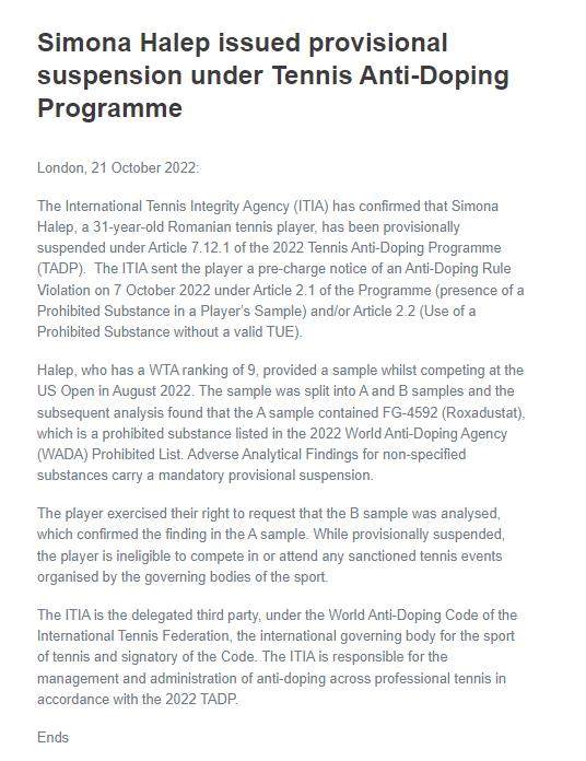 开云平台-哈勒普美网药检不合格遭禁赛 已要求开启B瓶样本